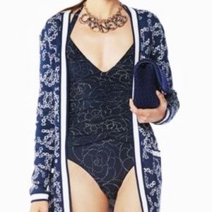 NWT CHANEL 2019 SWIMSUIT BATHINGSUIT 38